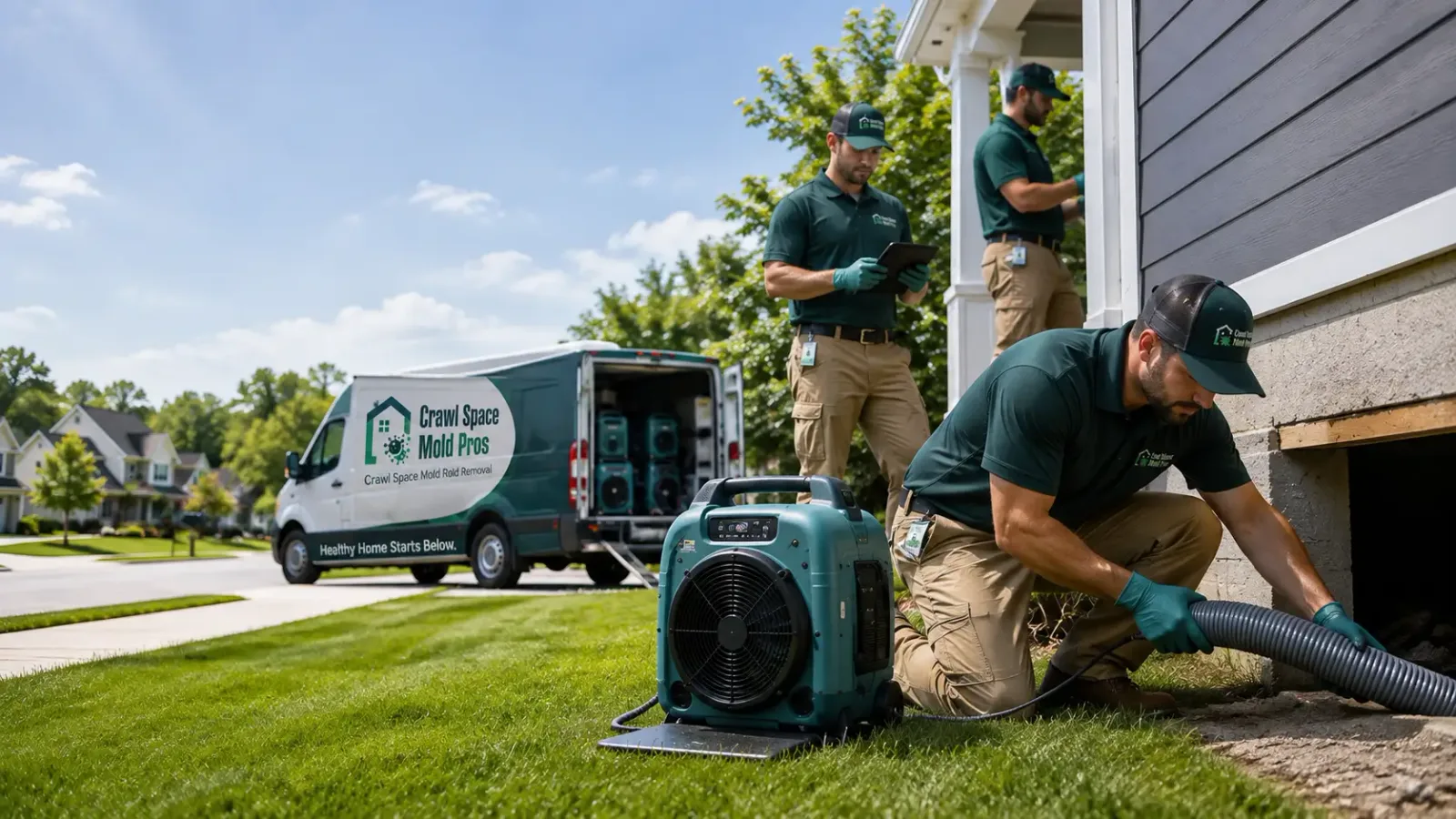 Crawl Space Mold Removal in Mukwonago, WI